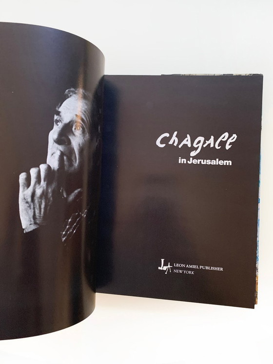 Marc Chagall a Gerusalemme (1983) – Inclusa la litografia a colori originale 'Lévi' – Litografie e stampe (photo 6 of 14)