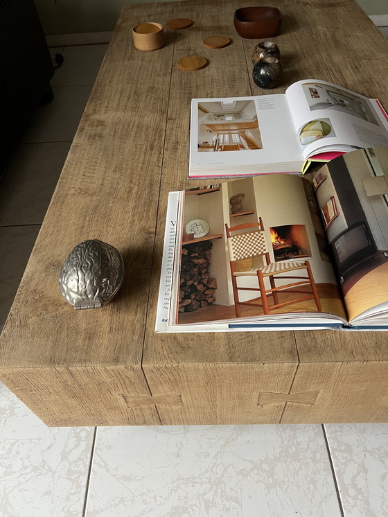 Image 1 of table basse en bois