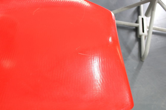 Image 1 of 1960er Jahre Miroslav Navratil Satz von acht Stühlen aus Fiberglas für Vertex, Tschechoslowakei