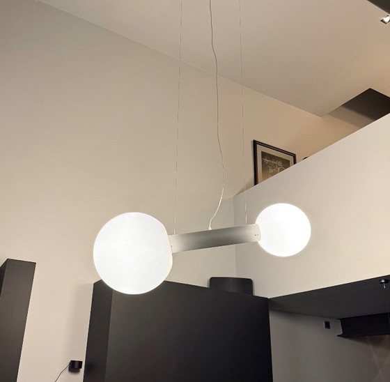 Iconische Delta Light O2-Oxygen Hanglamp – Frans Van Praet – Zeldzame Uitvoering – Deltalight, Hanglampen (photo 4 of 6)