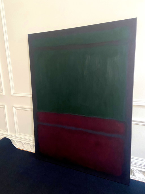 ROTHKO INSPIRED OIL PAINTING 120 X 160 CM 