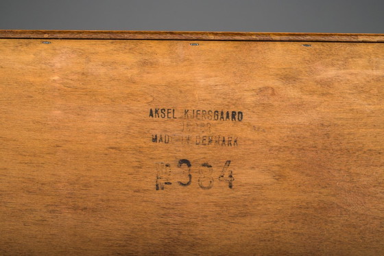 Image 1 of Modern nachtkastje nr. 384 uit het midden van de eeuw in teakhout van Aksel Kjersgaard, Denemarken, jaren 60