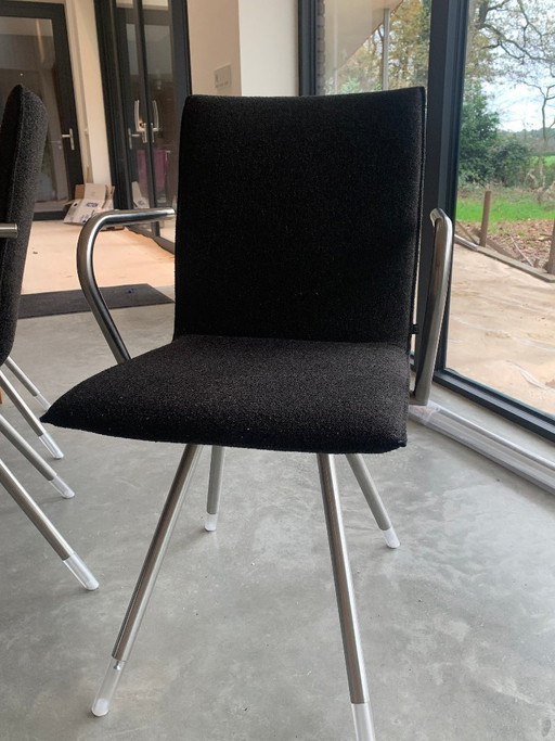 Reposabrazos para silla de comedor Arco Mikado (6 unidades disponibles) – eetkamerstoelen, rvs