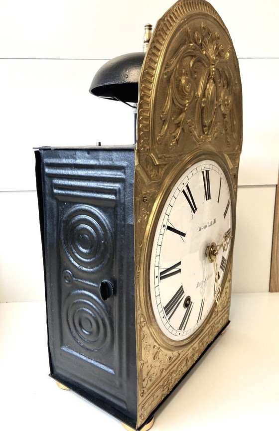 Image 1 of Decorative Object Mechanical System Movement Comtoise Clock France Pendulum Art