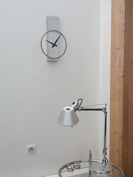 Image 1 of Horloge design Micro Electric par Microtecnica 1970s