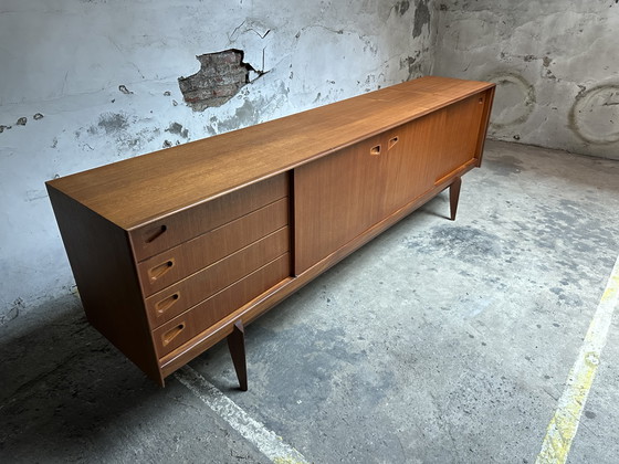 Image 1 of Vintage Oswald Vermaercke XL Sideboard V-Form Belgian design