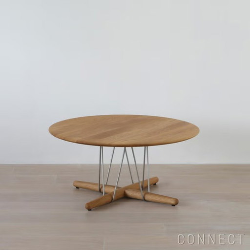 E021 EOOS / Carl Hansen & Son chêne huilé ( 80cm ) – Carl Hansen & Søn, salontafels, Metal, Wood