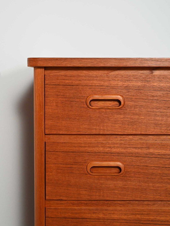 Image 1 of Scandinavian teak chest of drawers, 1960s