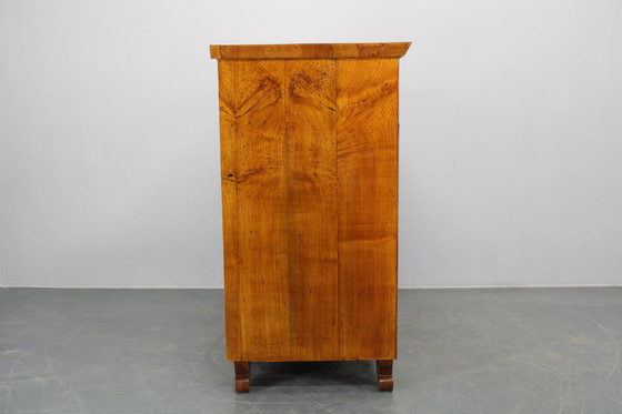 Image 1 of Mobile antico con zona scrittura, finitura noce, anni '30, Cecoslovacchia