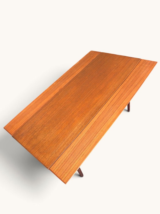 Mid-Century Vintage Salontafel En Eettafel In 1, Grete Jalk Voor Glostrup – Wood (photo 3 of 10)