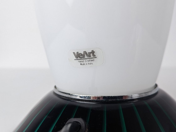 Image 1 of Lampada da tavolo grande in vetro di Murano VeArt, Italia anni '80