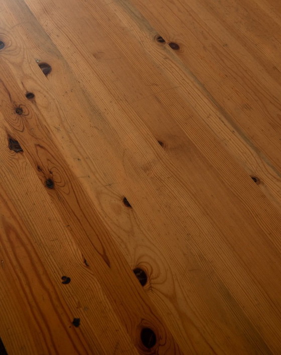 Image 1 of Vintage Dymling grenen salontafel van Yngve Ekström voor Swedese, Zweeds brutalistisch design, jaren 70.