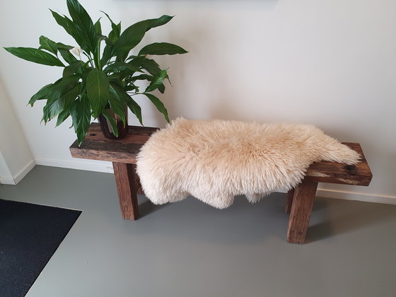 Image 1 of Oak bench lxwxh 143x26x50cm