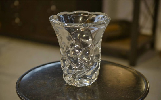 Crystal vase signed Daum Nancy France 1970s – Glass, Vintage (photo 5 of 7)