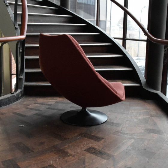 Image 1 of Poltrona Artifort F510 + poggiapiedi