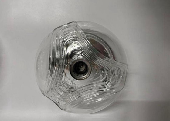 Image 1 of Lampe murale et plafonnier "Wave" de l'ère spatiale de Peill et Putzler