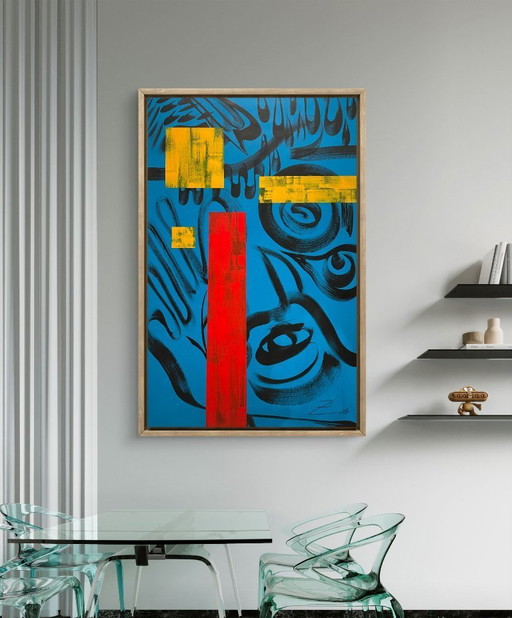 Danaé HUERTA - Calma Hùmeda - Artist's Canvas