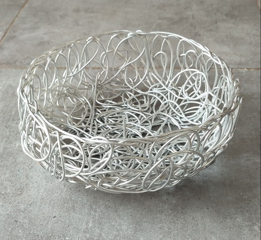 Corbeille coupe design Alessi "Blow Up" Fratelli Campana signée