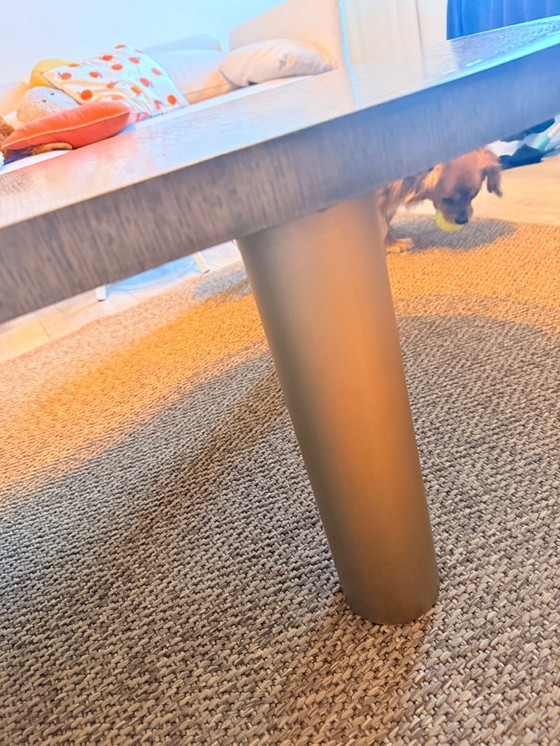 Image 1 of Mesa de centro oblonga de roble Jade de Chiara Provasi