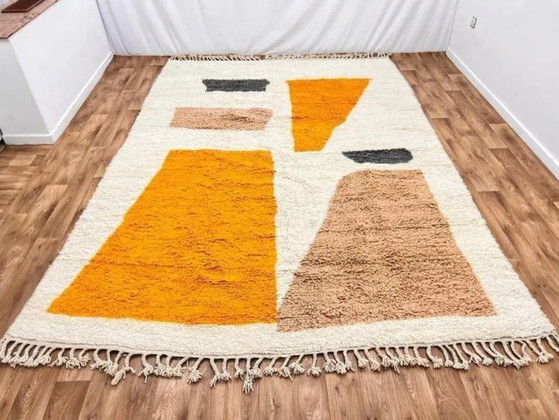 Natural Wool Moroccan Berber Carpet 300cmx400cm – Tappeti, Lana (photo 4 of 7)