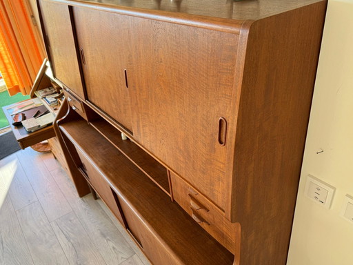 Meubles de rangement vintage danois en teck (de Paul M Jessen ?)