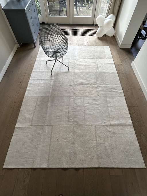 Tappeto Kilim Kvadrat Kinnasand Canapa