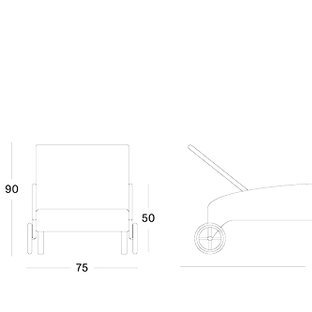 Image 1 of Sedia da giardino Safi di Vincent Sheppard