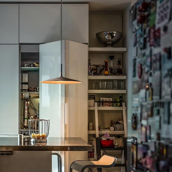 Image 1 of Foscarini large aplomb pendant lamp - brown