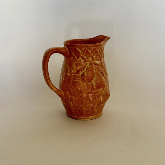 Image 1 of Pichet en barbotine de Vallauris années 50