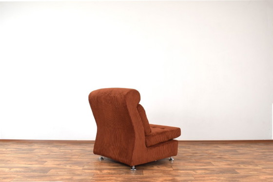 Mid-Century Italian Lounge Chairs, 1970s, Set of 2 – Loveseats, Textile (photo 10 of 17)