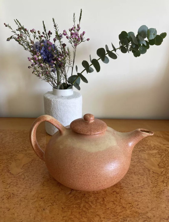 Image 1 of Vintage handgemaakte theepot