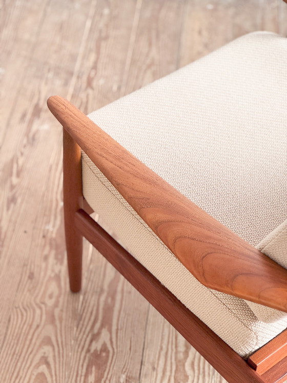 Image 1 of Mid-Century Danish Lounge Armchair in Teak FD 164 by Arne Vodder for France and Son., Denmark, 1960s