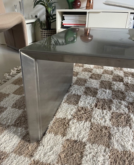 Image 1 of Tavolino da caffè in acciaio inossidabile