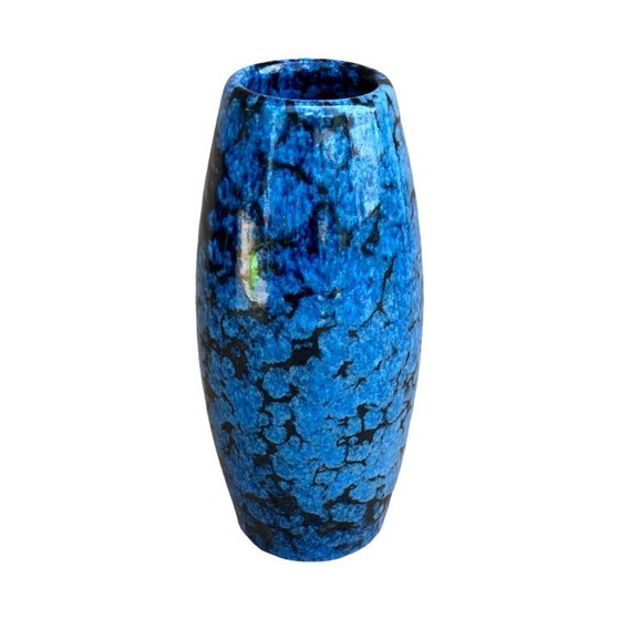 Image 1 of Scheurich 522-18 Fat Lava ceramic vase, Germany 1970s
