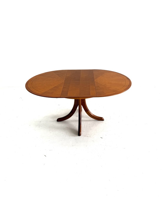 Vintage Extendable Dining Table, Casala ‘80 – Wood, Metal (photo 9 of 15)