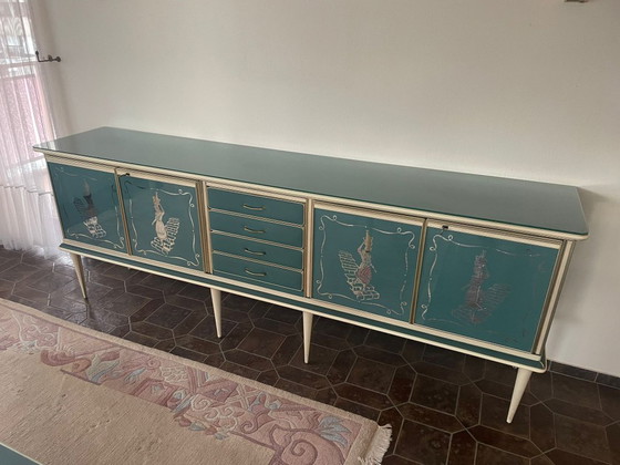 Image 1 of Credenza di lusso italiana di metà secolo – di Umberto Mascagni (anni '50-'60)