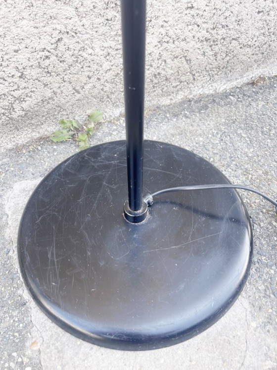 Vintage Abo Randers leeslamp van zwart metaal – Gemaakt in Denemarken – jaren 80 – Vloerlampen, Metal (photo 4 of 7)