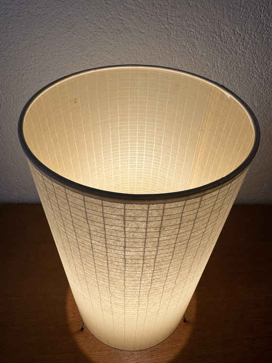 Image 1 of Lampada di carta cilindrica SCE anni '80