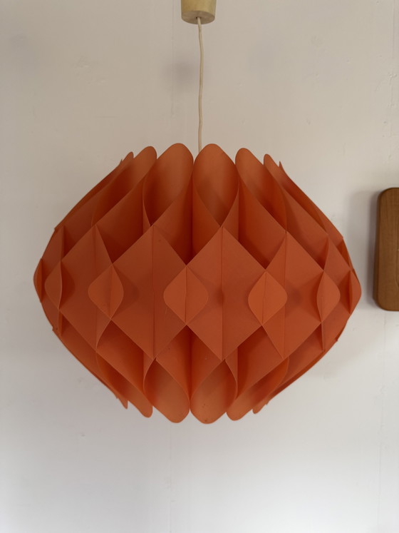 Image 1 of Vintage XL butterfly pendant lamp ‘60