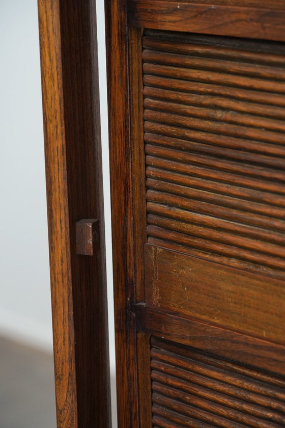 Image 1 of Antique filing cabinet / notary cabinet made of oak from the late 19th / early 20th century