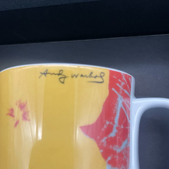 Tazza Rosenthal Andy Warhol Flowers Moon – Inutilizzata nella confezione originale – Stoviglie, Porcellana (photo 4 of 9)