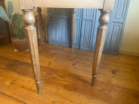 Image 1 of Tavolo in rovere, tavolo da pranzo, tavolo da lavoro, scrivania, antico francese