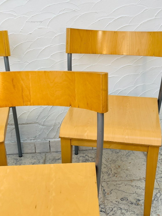 Image 1 of Ikea Nordisk stoel 1999, gemaakt in Italië, minimalistisch design