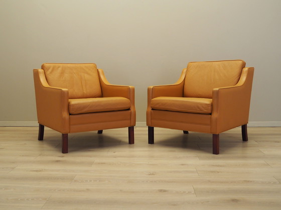 Image 1 of Ensemble de fauteuils de salon, design danois, années 1970, production : Danemark