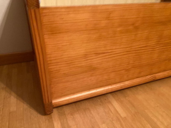 Image 1 of Solid wood toy chest / storage box – timeless design – 87 cm