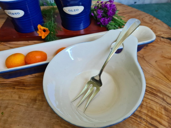 Image 1 of Malin Gustavsson per SAGAFORM Svezia Set di tapas blu cobalto