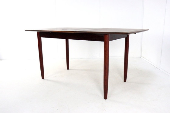 Image 1 of Rosewood extendable dining table 'Hasselt' vintage