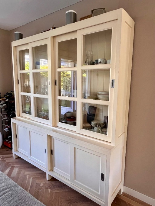Serving cupboard sideboard demountable