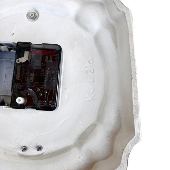 Image 1 of Horloge murale de cuisine Europe, Allemagne, 1970. Cadre rétro vintage en céramique