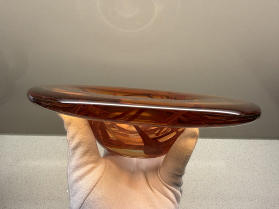 Ciotola in Vetro Firmata – Marleen Riegman, 2002 – Oggetti decorativi (photo 5 of 13)